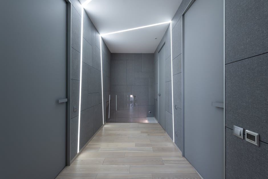 warm LED cove ceiling glow residential