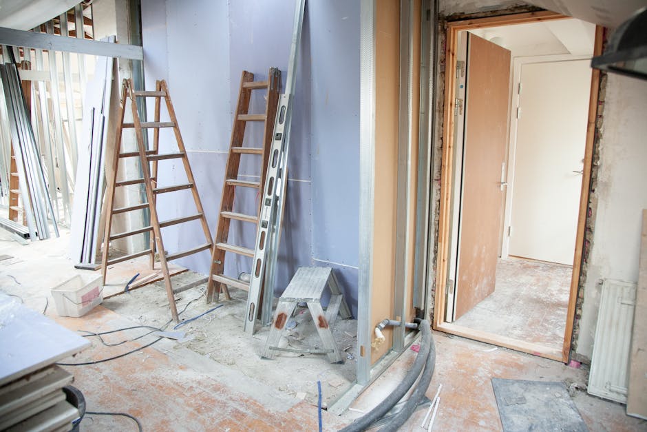 commercial interior renovation framing