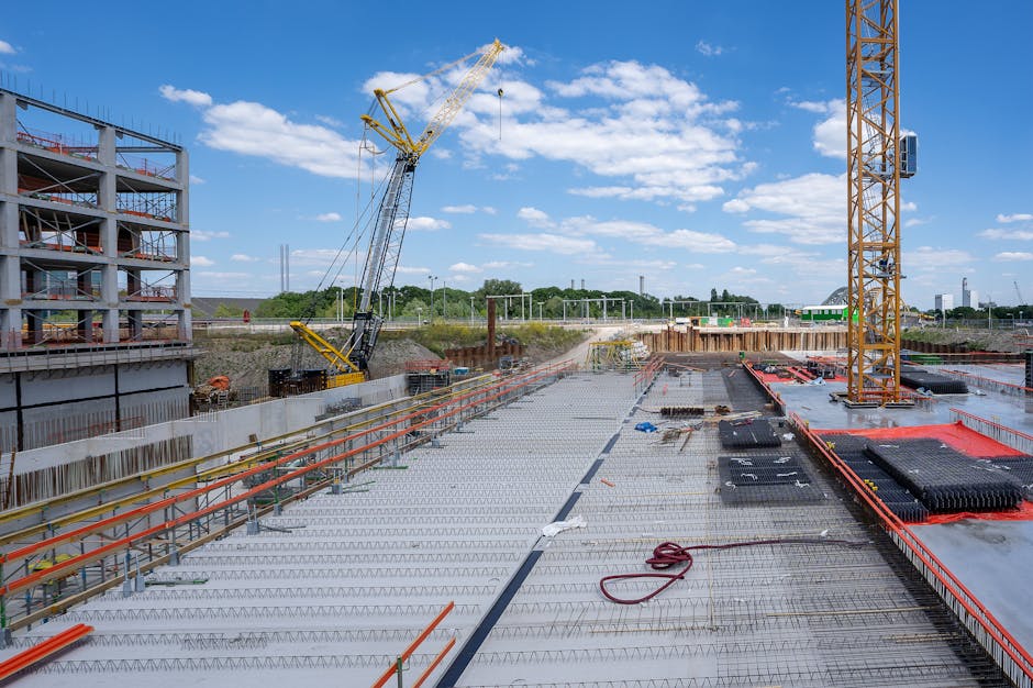 commercial concrete slab pour Florida