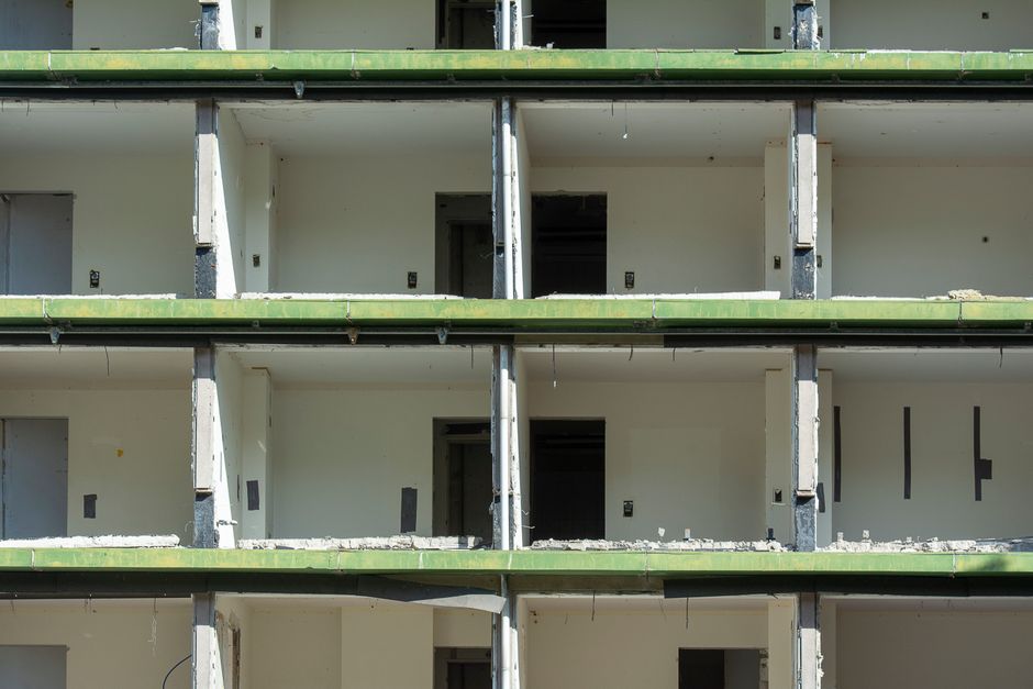multi-story hotel construction